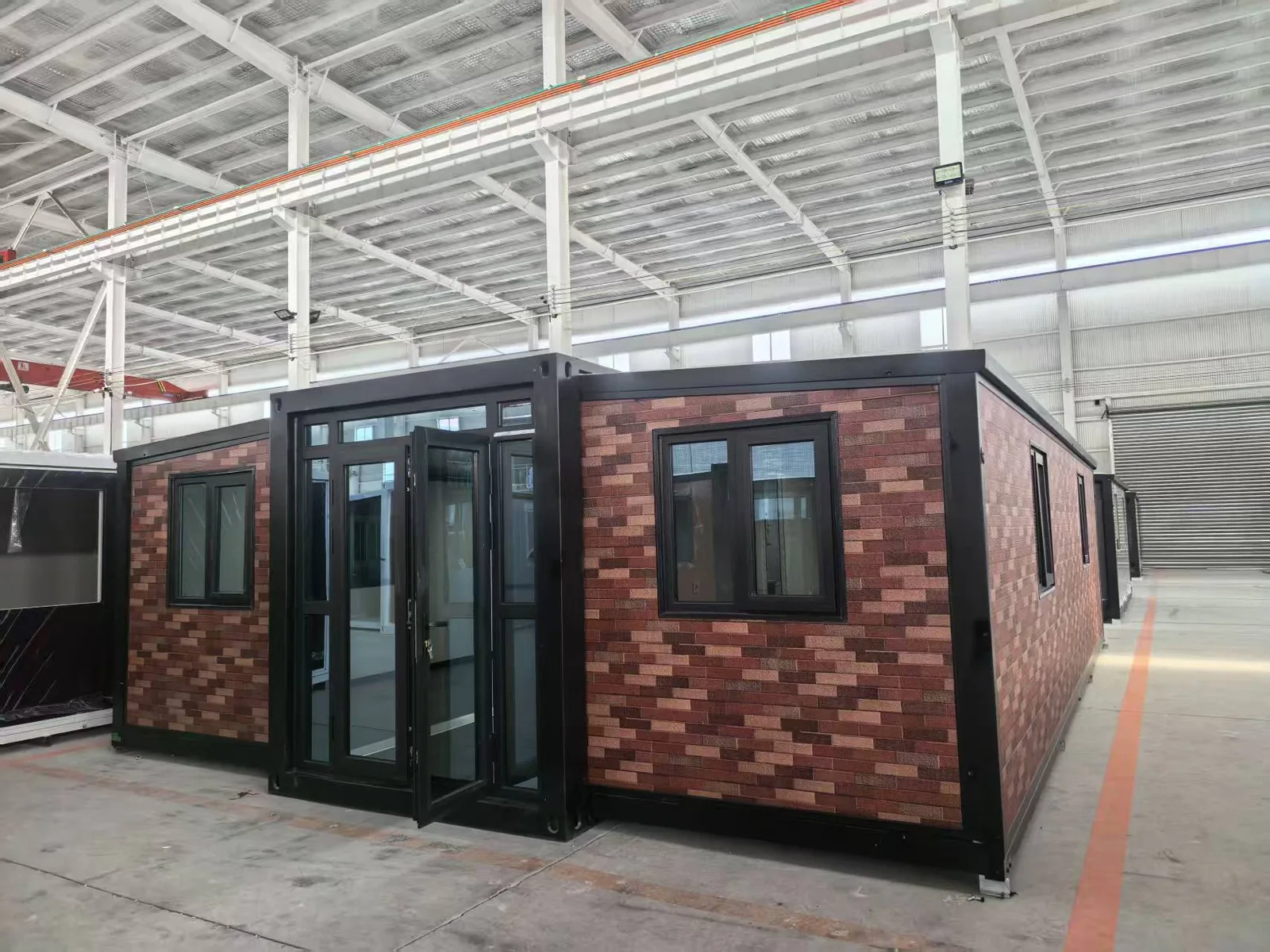 Brick-finish factory sample