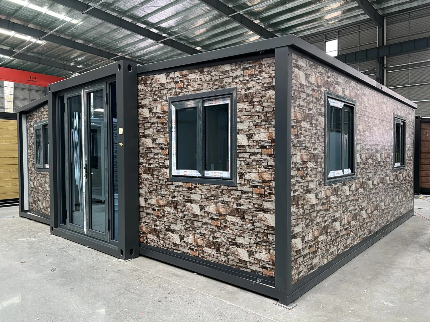 Stone finish exterior customization