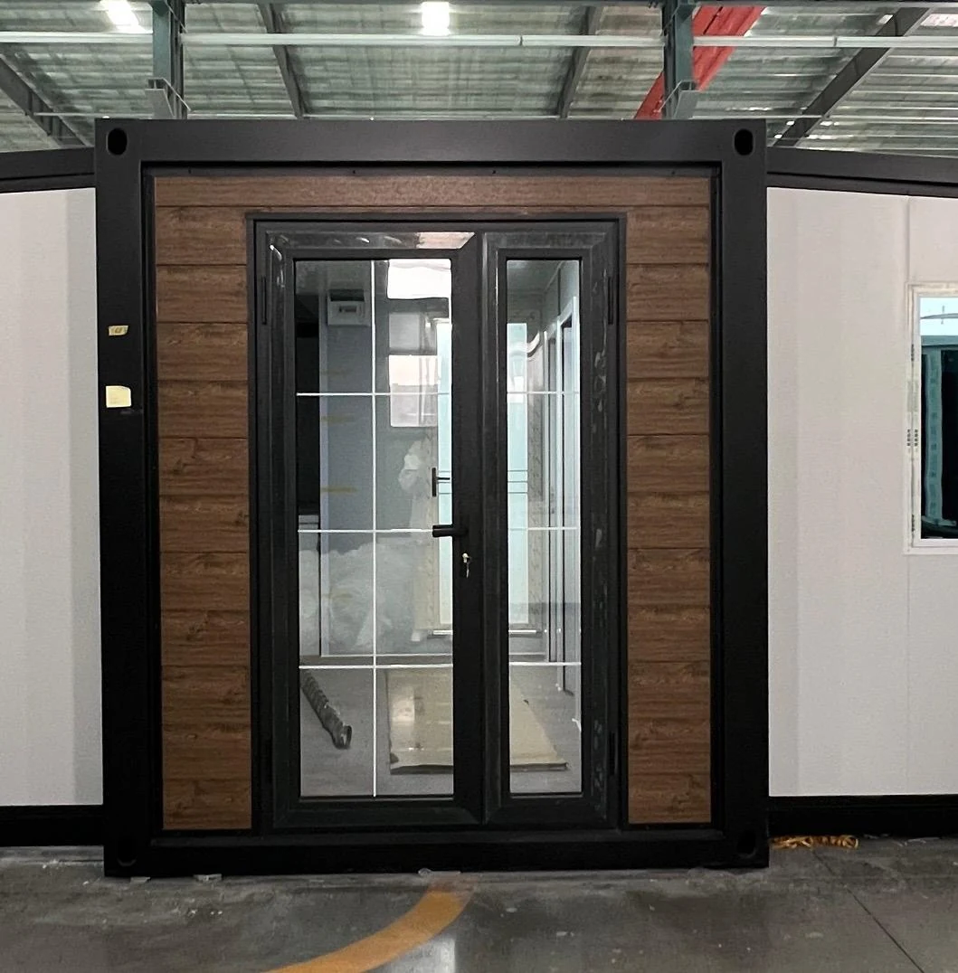 Glass entrance door option