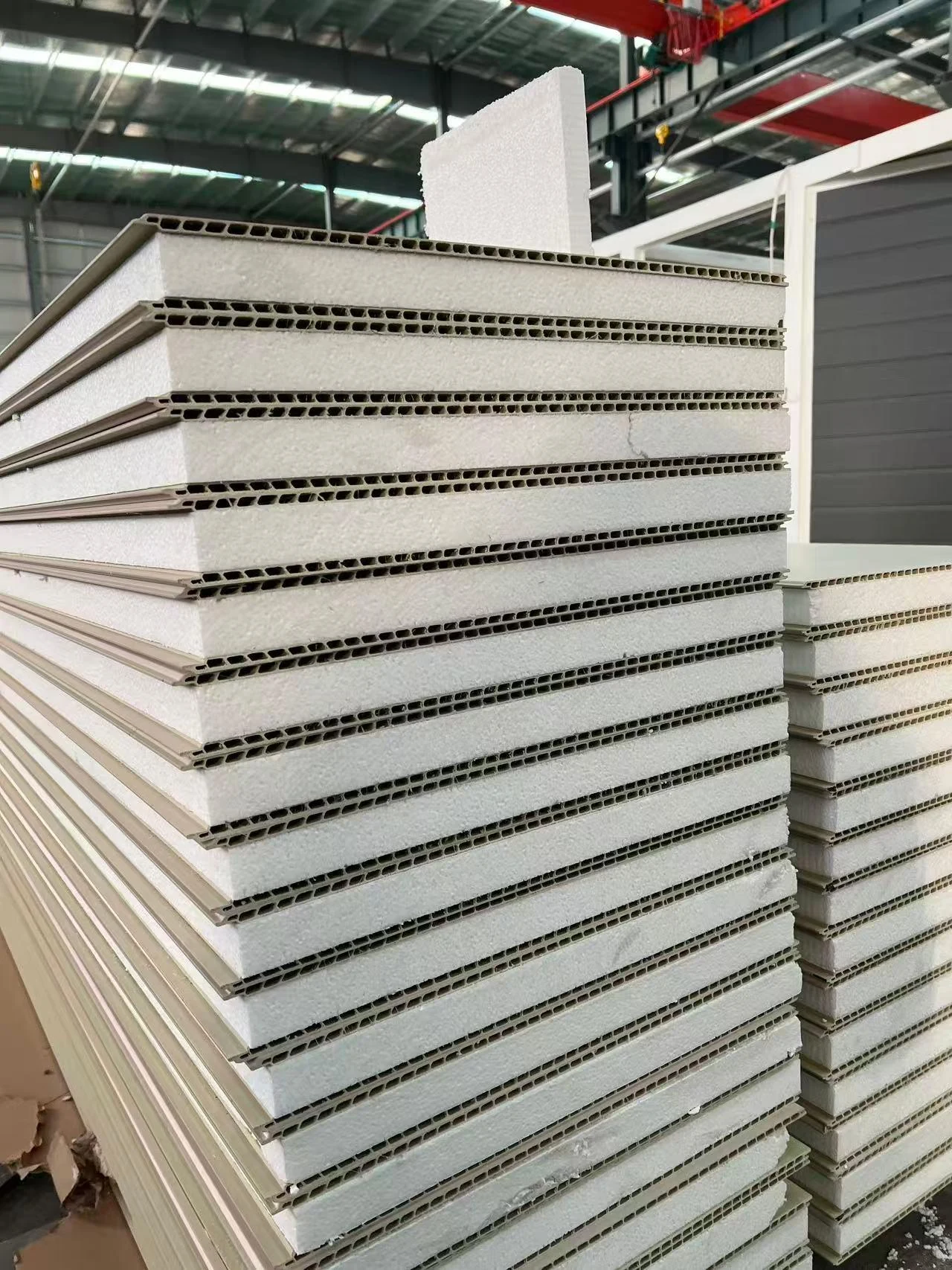 Interior wall panel material option