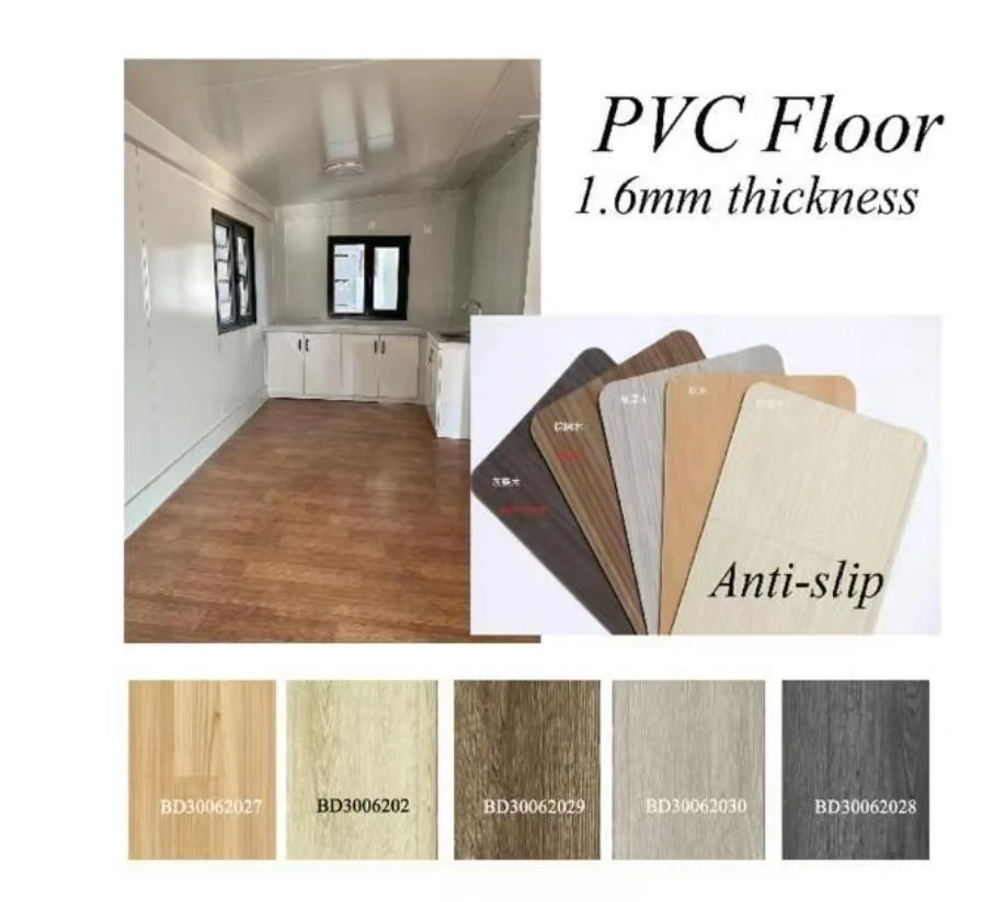 PVC floor material option