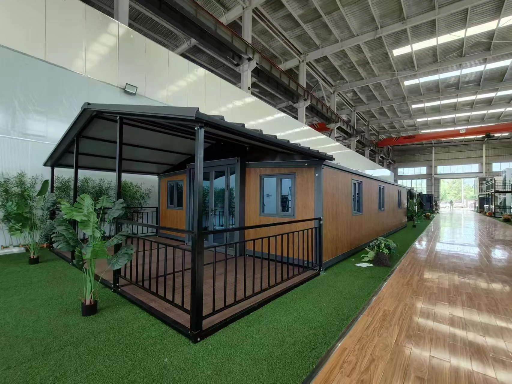Porch add-on structure option