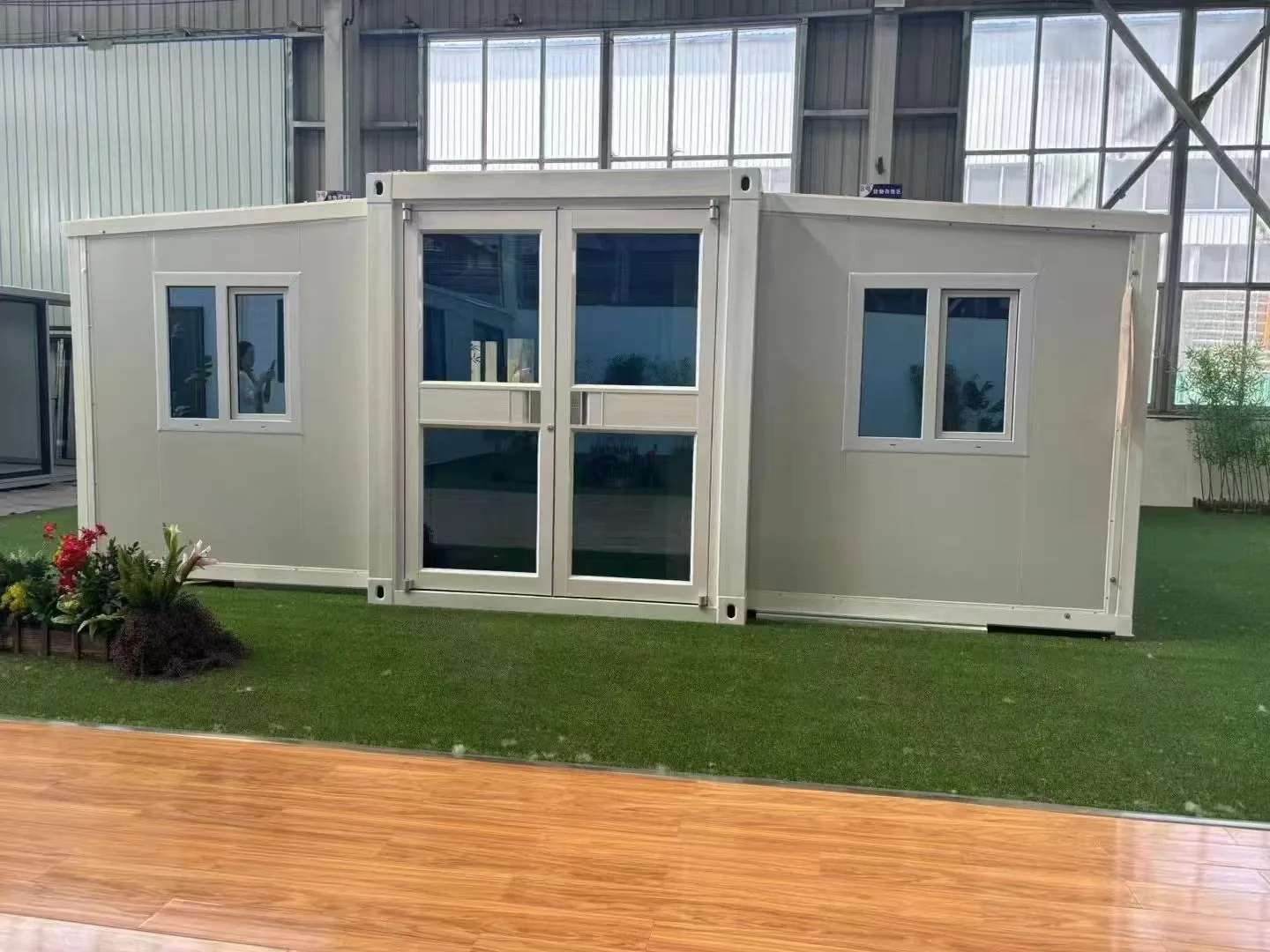 Expandable house finished factory sample