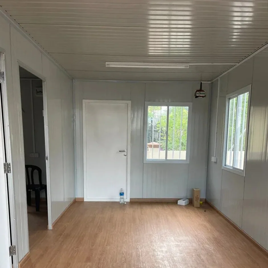 Finished quick assembly house interior